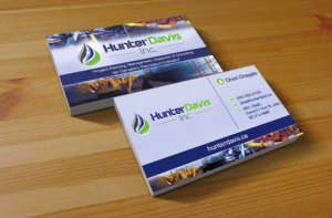 Diseño de Tarjeta de Presentación por gayathrik2244 para HunterDavis Inc | Diseño: #10370539