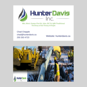 Business Card Design by anaonline for HunterDavis Inc | Design #10364828