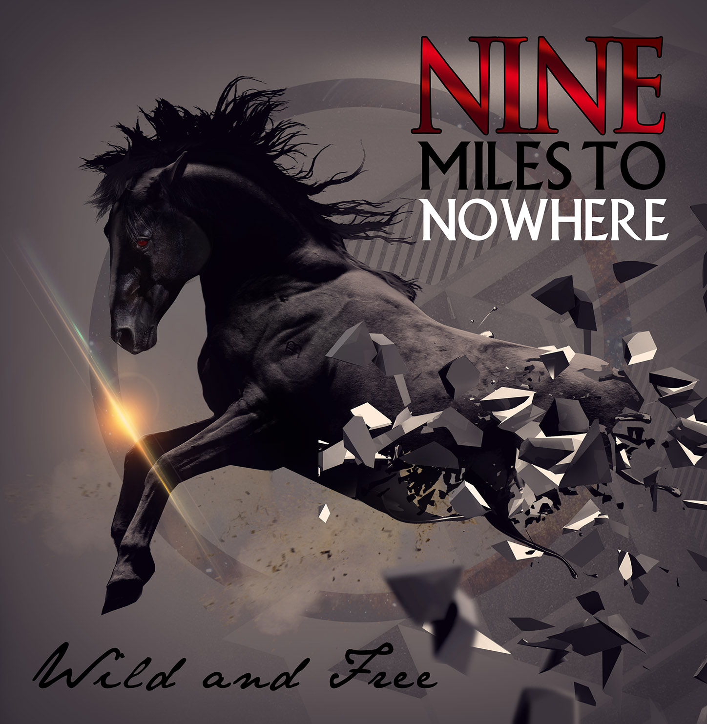 Diseño de Portada de CD por volfdrag para Nine Miles To Nowhere  | Diseño #10460013