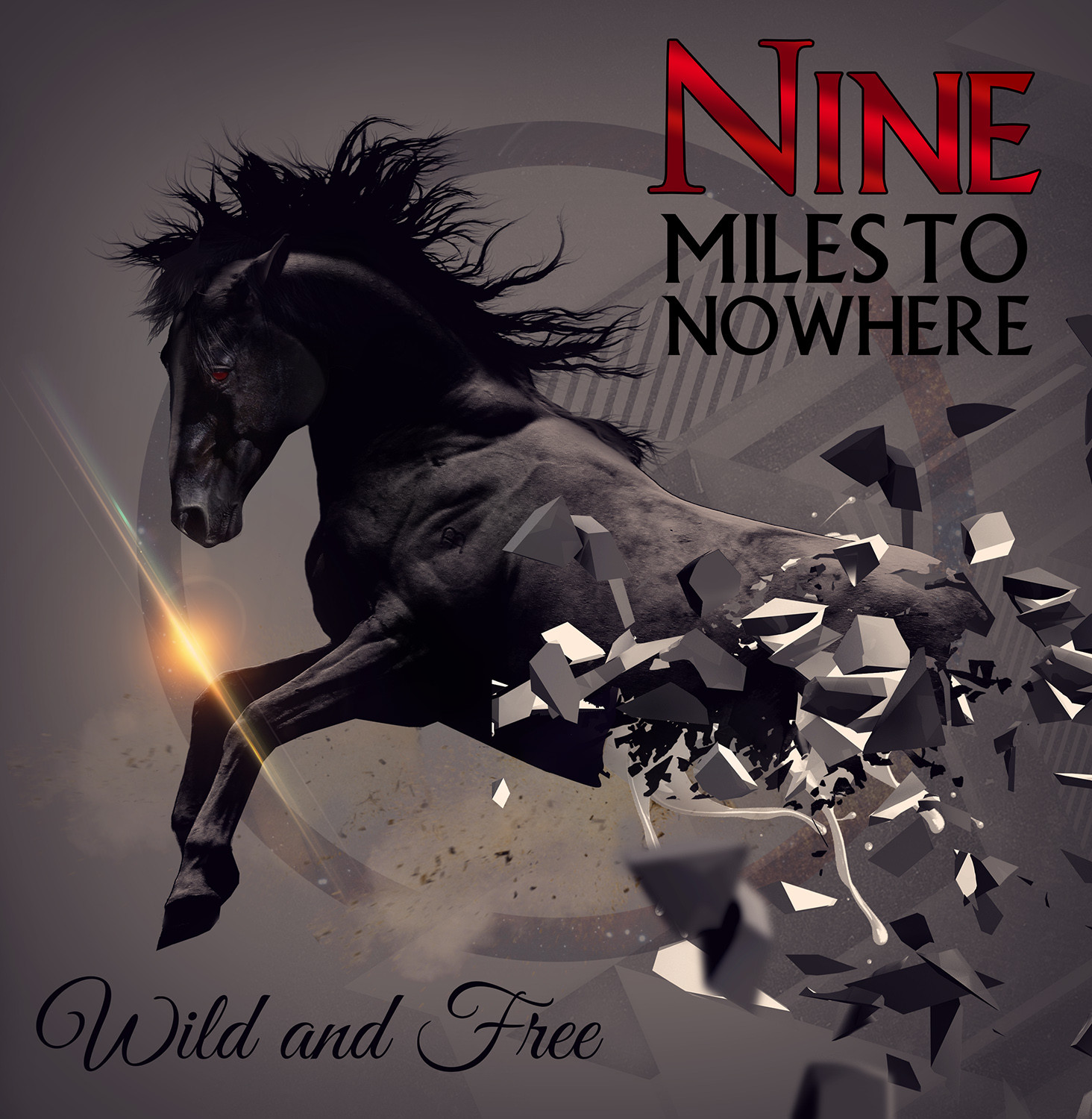 Diseño de Portada de CD por volfdrag para Nine Miles To Nowhere  | Diseño #10487618
