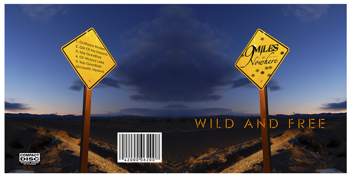 Diseño de Portada de CD por illuminati-design para Nine Miles To Nowhere  | Diseño #10367553