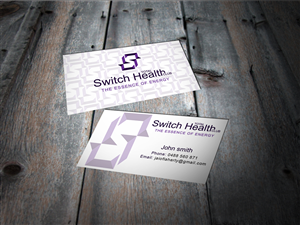 Business Card/ Banner/ Logo/ Shirt design for (Switch total Health Club) already have a rough idea | Business Card Design by MT