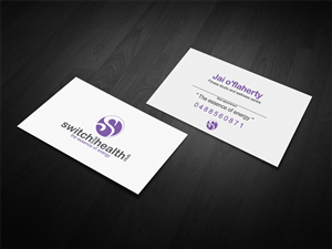 Business Card/ Banner/ Logo/ Shirt design for (Switch total Health Club) already have a rough idea | Business Card Design by diRtY.EMM