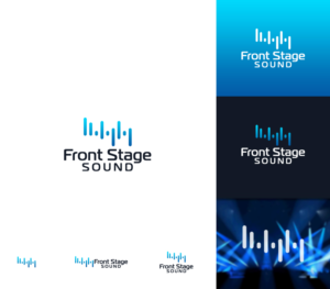 Logo Design by JohnM. for Front Stage Sound Inc. | Design: #10417745