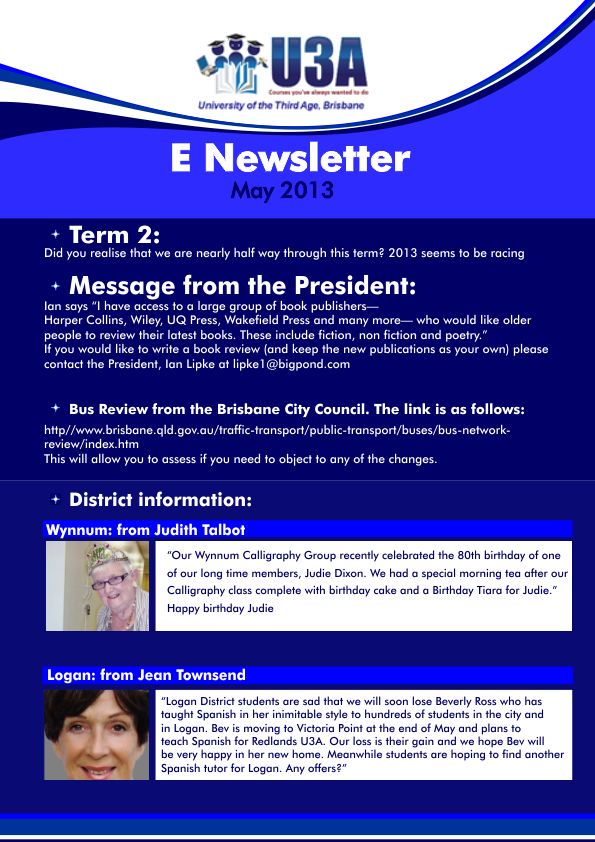 Newsletter Design by S A N T O C I E L O for this project | Design #2231074