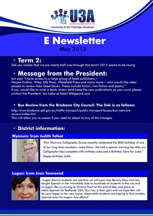 Newsletter Design by S A N T O C I E L O for this project | Design: #2231074