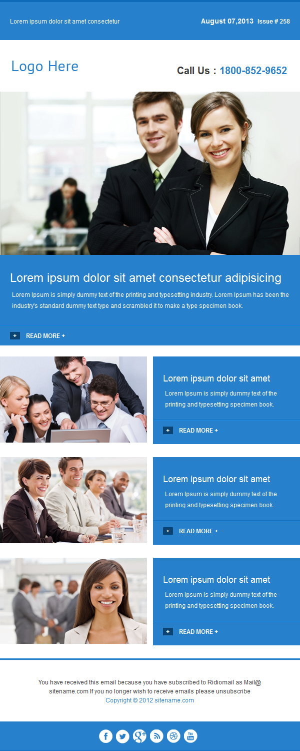Newsletter Design by Sanjib Ghosh for this project | Design #2229972