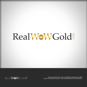 Real WoW Gold | Logo Design by mvillamin