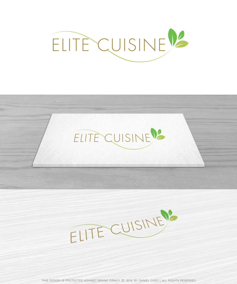 Diseño de Logo por Daniel Caso Design para Elite Cuisine | Diseño #10401546