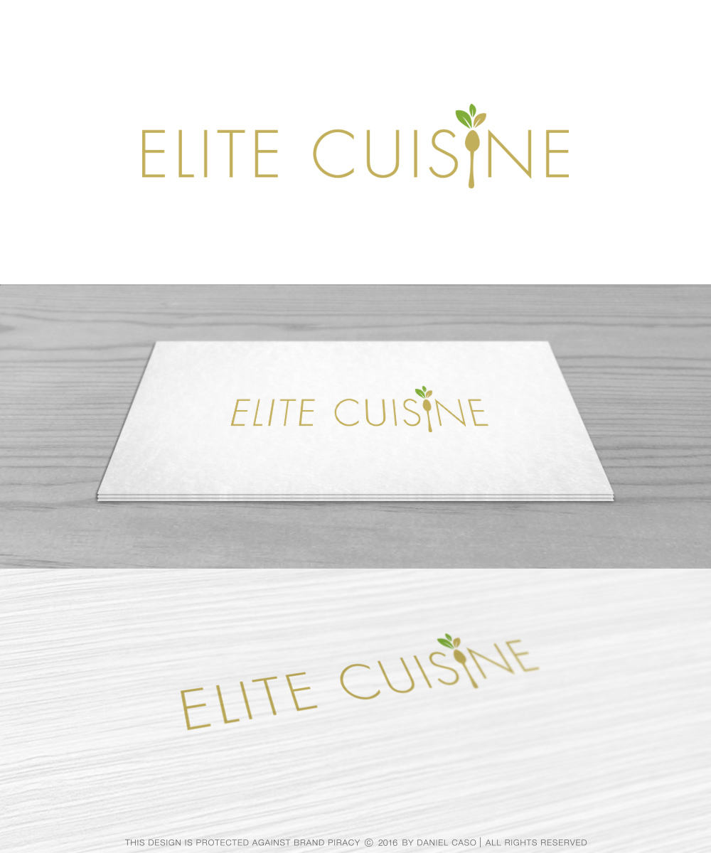 Diseño de Logo por Daniel Caso Design para Elite Cuisine | Diseño #10401547