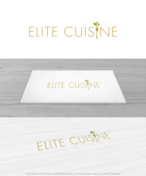 Diseño de Logo por Daniel Caso Design para Elite Cuisine | Diseño: #10401547