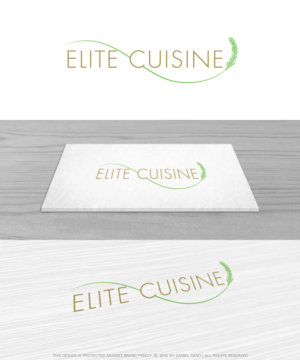 Diseño de Logo por Daniel Caso Design para Elite Cuisine | Diseño: #10403987