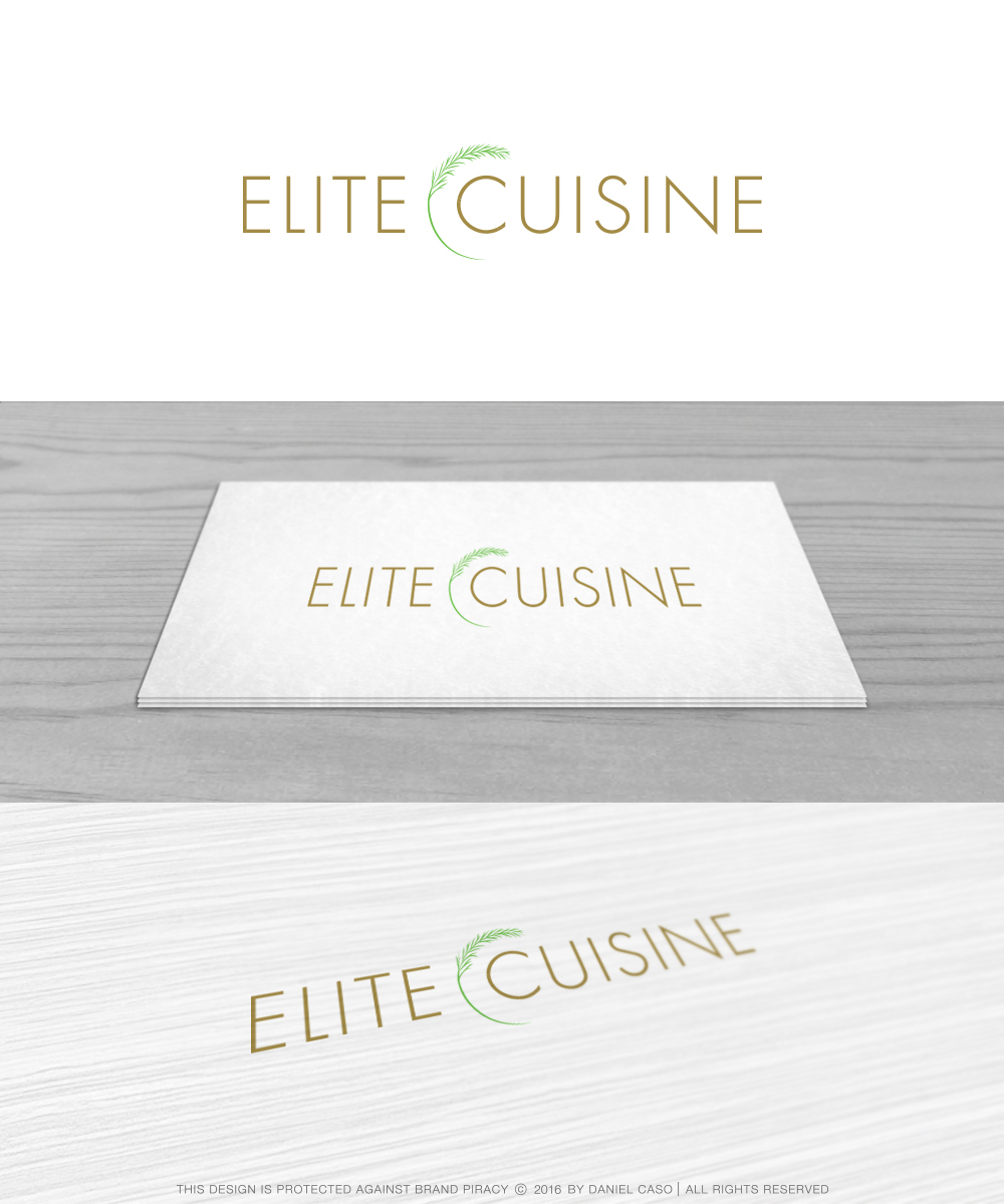 Logo Design by Daniel Caso Design for Elite Cuisine | Design #10426979