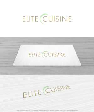 Diseño de Logo por Daniel Caso Design para Elite Cuisine | Diseño: #10426979