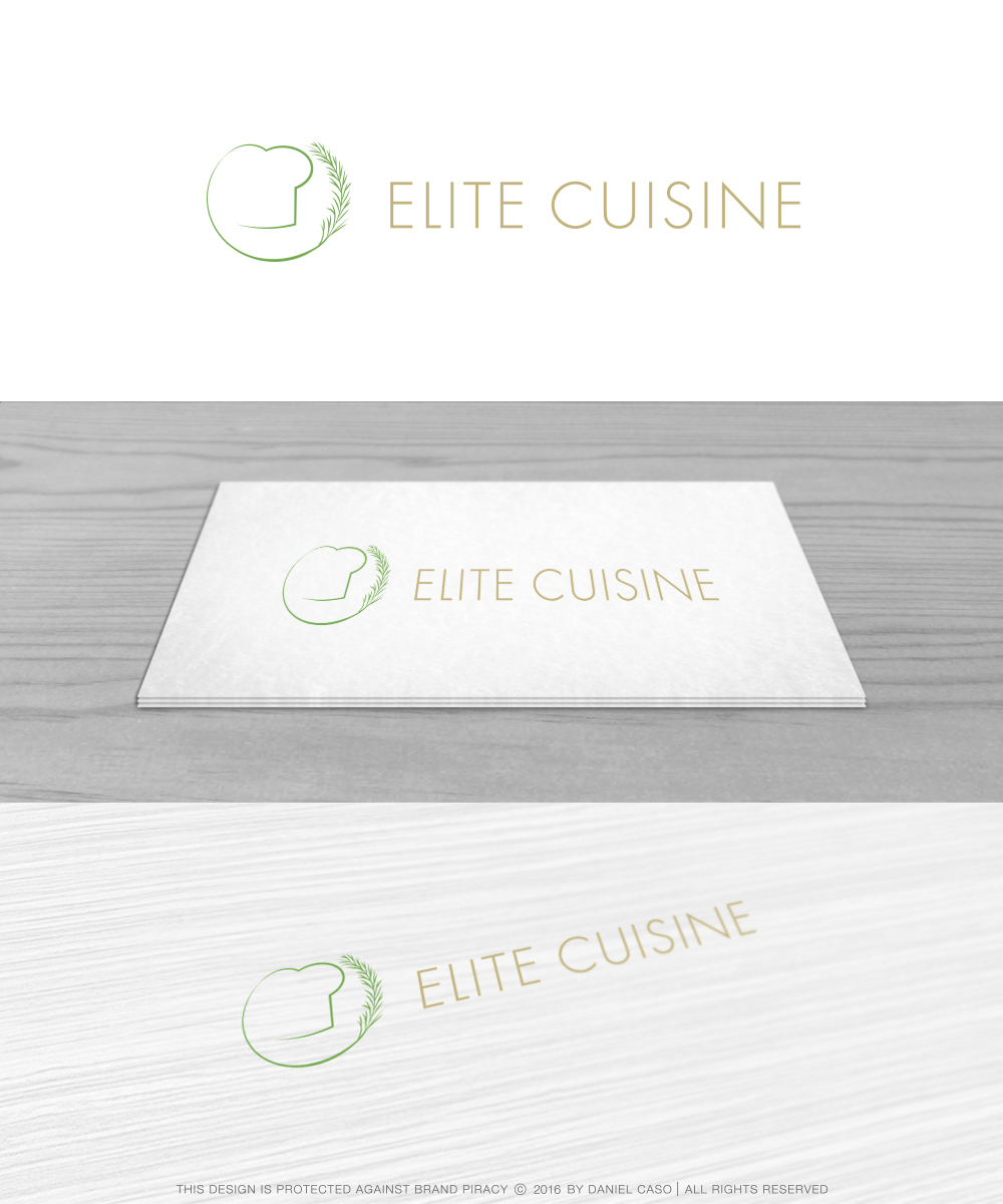Diseño de Logo por Daniel Caso Design para Elite Cuisine | Diseño #10451804