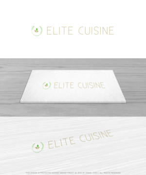 Diseño de Logo por Daniel Caso Design para Elite Cuisine | Diseño: #10531749