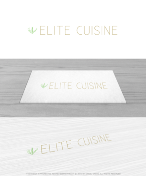 Diseño de Logo por Daniel Caso Design para Elite Cuisine | Diseño: #10534169