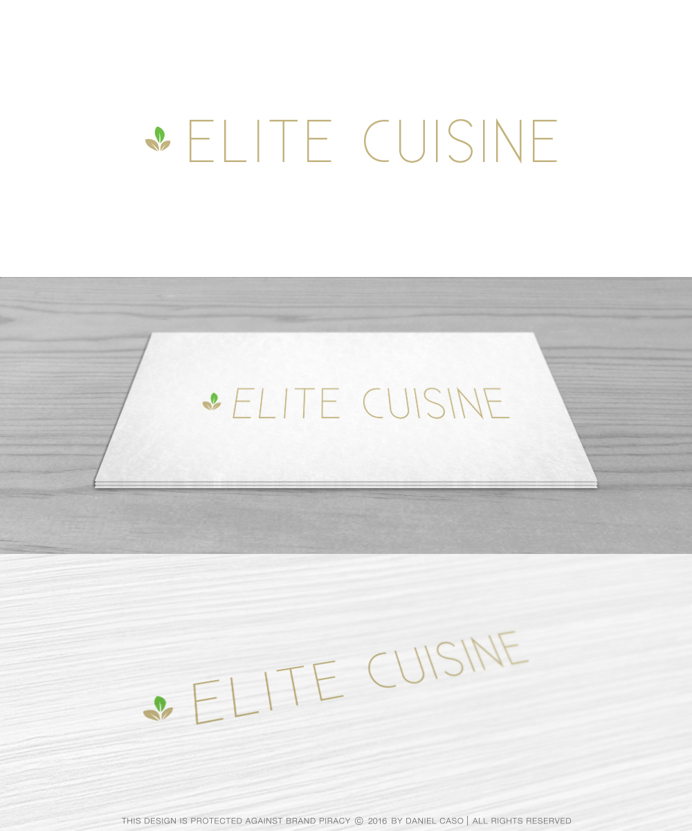 Diseño de Logo por Daniel Caso Design para Elite Cuisine | Diseño #10534170