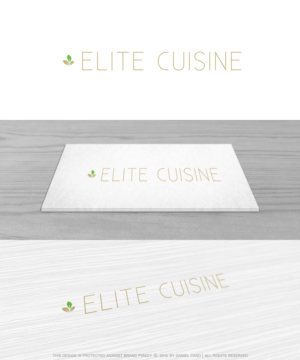 Diseño de Logo por Daniel Caso Design para Elite Cuisine | Diseño: #10534170