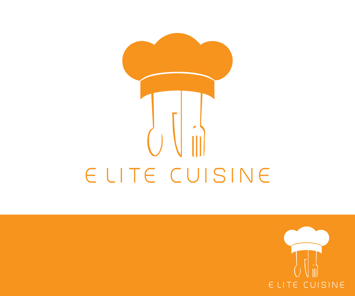 Logo-Design von Batas für Elite Cuisine | Design #10425649