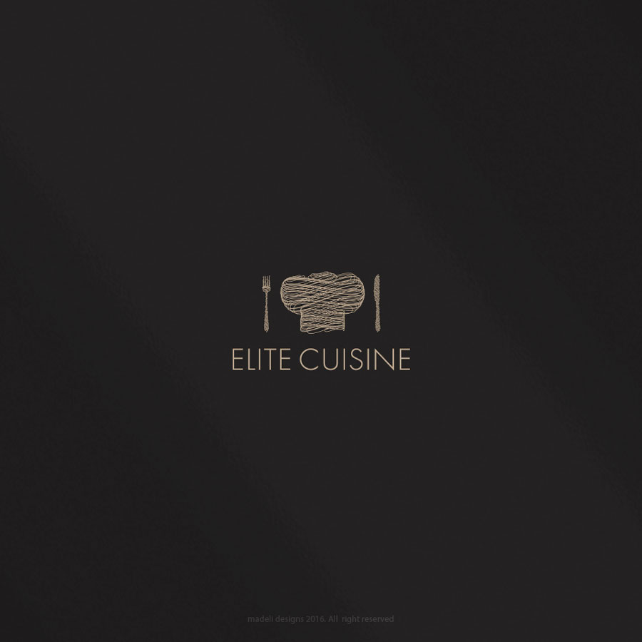 Diseño de Logo por madeli para Elite Cuisine | Diseño: #10527214