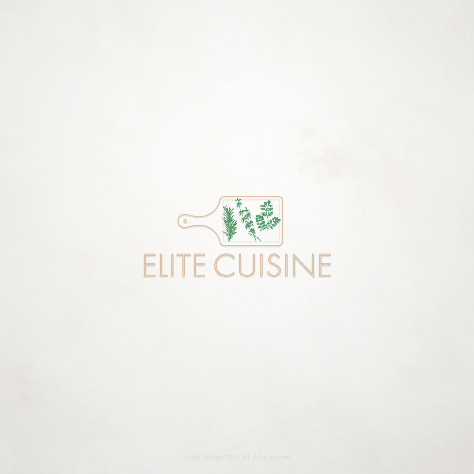 Diseño de Logo por madeli para Elite Cuisine | Diseño #10532594
