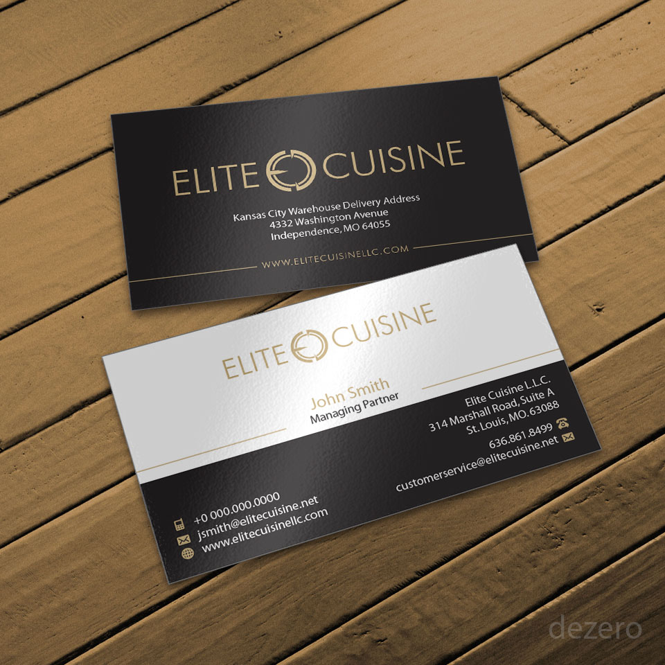 Diseño de Logo por Dezero para Elite Cuisine | Diseño #10409452