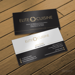 Diseño de Logo por Dezero para Elite Cuisine | Diseño: #10409452