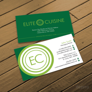 Diseño de Logo por Dezero para Elite Cuisine | Diseño: #10415432