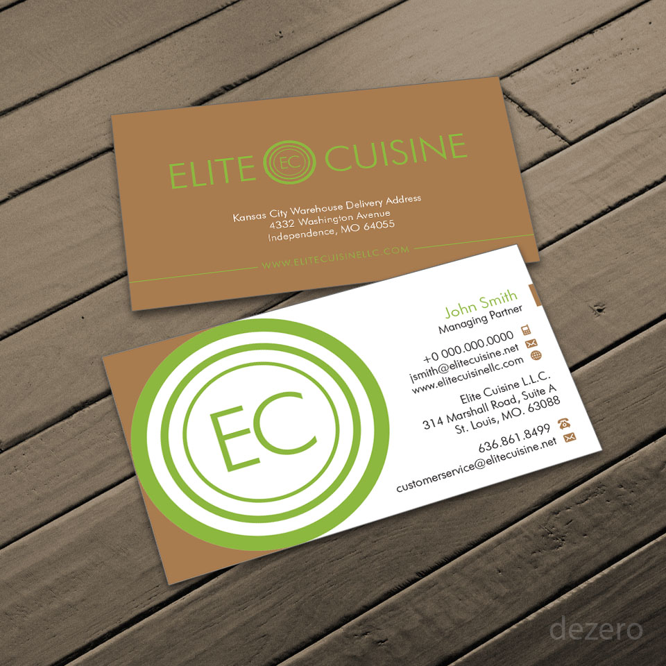Diseño de Logo por Dezero para Elite Cuisine | Diseño #10415439