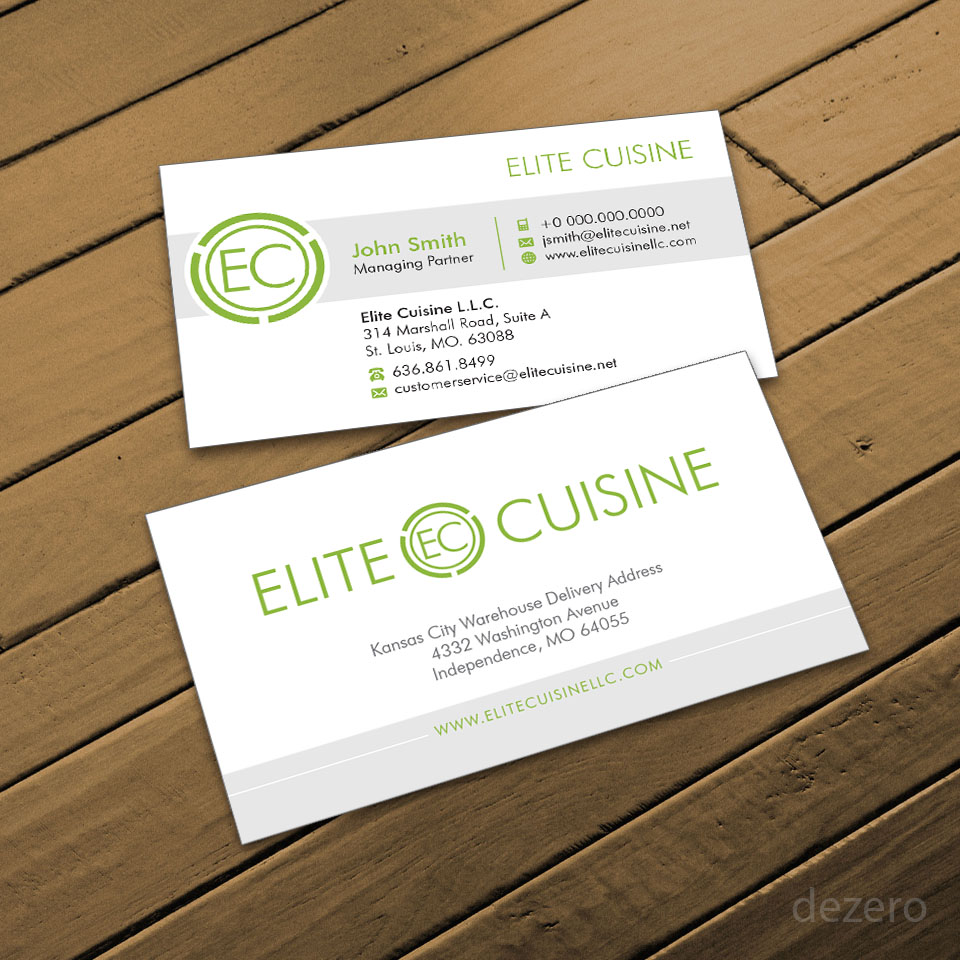 Logo Design by Dezero for Elite Cuisine | Design #10436966