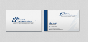 Business Card Design by INDIAN_Ashok for Total Advanced Communications, LLC | Design: #12662239
