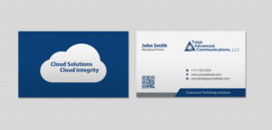 Business Card Design by INDIAN_Ashok for Total Advanced Communications, LLC | Design: #12662242