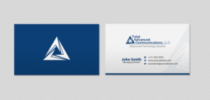 Business Card Design by INDIAN_Ashok for Total Advanced Communications, LLC | Design: #12662246