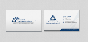 Business Card Design by INDIAN_Ashok for Total Advanced Communications, LLC | Design: #12662249