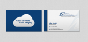 Business Card Design by INDIAN_Ashok for Total Advanced Communications, LLC | Design: #12662258
