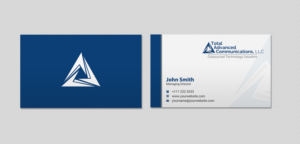 Business Card Design by INDIAN_Ashok for Total Advanced Communications, LLC | Design: #12662261