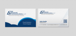 Business Card Design by INDIAN_Ashok for Total Advanced Communications, LLC | Design: #12662698