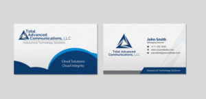 Business Card Design by INDIAN_Ashok for Total Advanced Communications, LLC | Design: #12662702