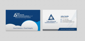 Business Card Design by INDIAN_Ashok for Total Advanced Communications, LLC | Design: #12662709