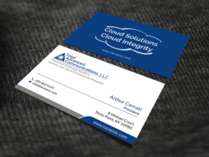 Business Card Design by SKYdesign for Total Advanced Communications, LLC | Design: #12742311
