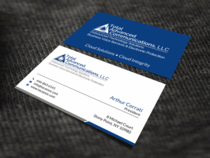 Business Card Design by SKYdesign for Total Advanced Communications, LLC | Design: #12742320