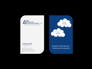 Business Card Design by Creations Box 2015 for Total Advanced Communications, LLC | Design: #12668765