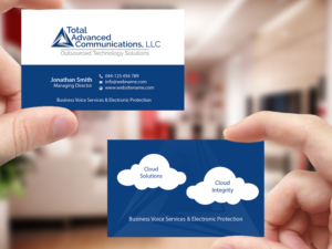 Business Card Design by Creations Box 2015 for Total Advanced Communications, LLC | Design: #12668766