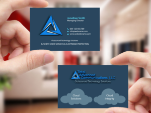 Business Card Design by Creations Box 2015 for Total Advanced Communications, LLC | Design: #12668770