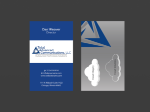 Business Card Design by Creations Box 2015 for Total Advanced Communications, LLC | Design: #12668772