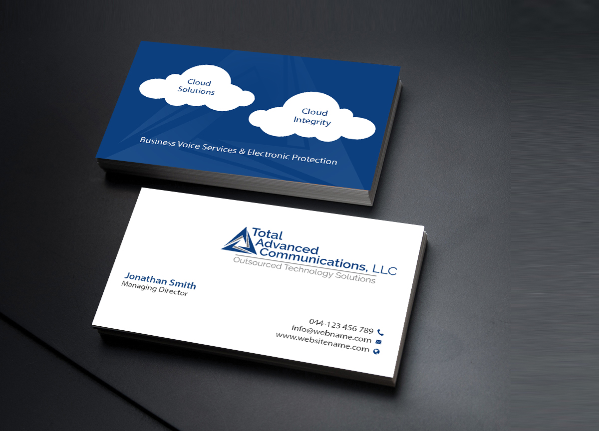 Design de Carte de Visite par Creations Box 2015 pour Total Advanced Communications, LLC | Design #12668777