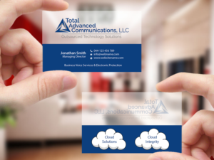 Business Card Design by Creations Box 2015 for Total Advanced Communications, LLC | Design: #12668786