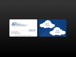Business Card Design by Creations Box 2015 for Total Advanced Communications, LLC | Design: #12668789