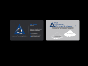 Business Card Design by Creations Box 2015 for Total Advanced Communications, LLC | Design: #12668792